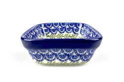 428 Bunzlau vierkant schaaltje 9,5 x 9,5 cm 1432X 428 Kleine vierkante schaaltjes 9,5 x 9,5 cm